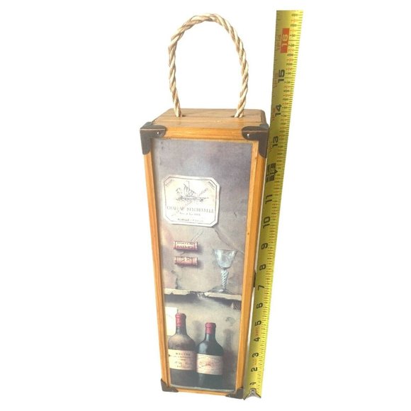 Decorative Beautiful Greenbrier Wooden Wine Box Ca - Picture 8 of 10